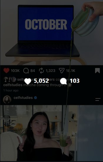 Video results screenshot 3